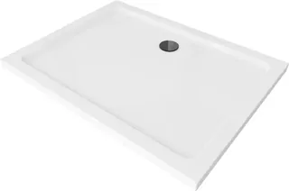 Obdĺžniková sprchová vanička Mexen Flat 80 x 70 cm